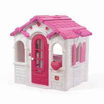 Outdoor playhouse sales with doorbell